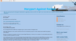 Desktop Screenshot of maryport-against-racism.blogspot.com