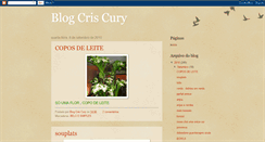 Desktop Screenshot of criscuryeventos.blogspot.com