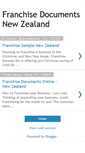 Mobile Screenshot of franchisedocumentsnewzealand.blogspot.com