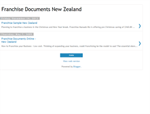 Tablet Screenshot of franchisedocumentsnewzealand.blogspot.com