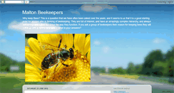 Desktop Screenshot of maltonbeekeepers.blogspot.com