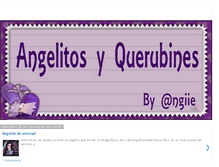 Tablet Screenshot of angelitosyquerubines.blogspot.com