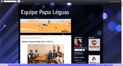 Desktop Screenshot of equipepapaleguasnatal.blogspot.com