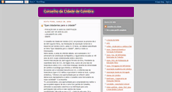 Desktop Screenshot of conselho-da-cidade.blogspot.com