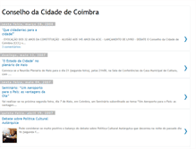 Tablet Screenshot of conselho-da-cidade.blogspot.com