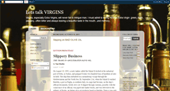 Desktop Screenshot of letstalkvirgins.blogspot.com