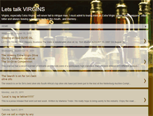 Tablet Screenshot of letstalkvirgins.blogspot.com