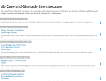 Tablet Screenshot of ab-core-and-stomach-exercises.blogspot.com