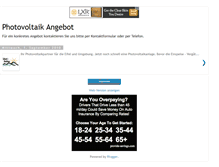 Tablet Screenshot of photovoltaik-angebot.blogspot.com