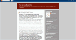 Desktop Screenshot of lasoledaddemae.blogspot.com