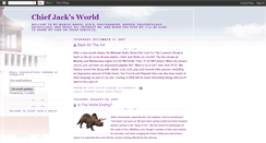 Desktop Screenshot of chiefjacksworld.blogspot.com