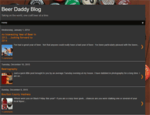Tablet Screenshot of beerdaddyblog.blogspot.com