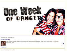 Tablet Screenshot of onefuckinweekofdanger.blogspot.com