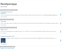 Tablet Screenshot of paceputrajaya.blogspot.com