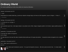 Tablet Screenshot of alexordinaryworld.blogspot.com