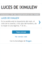 Mobile Screenshot of lucesdeiximulew.blogspot.com