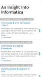 Mobile Screenshot of more-on-informatica.blogspot.com