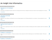 Tablet Screenshot of more-on-informatica.blogspot.com