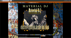 Desktop Screenshot of materialdj.blogspot.com