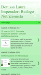 Mobile Screenshot of laura-nutrizionista.blogspot.com