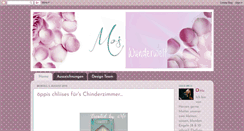 Desktop Screenshot of moswunderwelt.blogspot.com