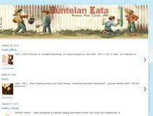 Tablet Screenshot of buntelankata.blogspot.com
