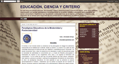 Desktop Screenshot of educiencri.blogspot.com