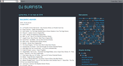 Desktop Screenshot of djsurfista.blogspot.com