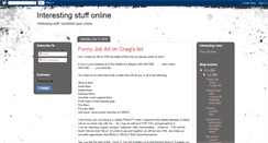 Desktop Screenshot of interesting-page.blogspot.com