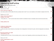 Tablet Screenshot of interesting-page.blogspot.com
