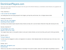 Tablet Screenshot of dominicanplayers.blogspot.com