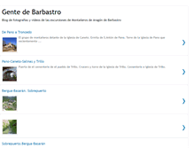 Tablet Screenshot of gentedebarbastro.blogspot.com