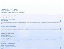 Tablet Screenshot of agenciaboasnoticias.blogspot.com