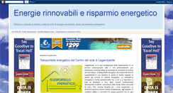 Desktop Screenshot of energie-rinnovabili.blogspot.com