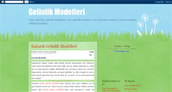 Desktop Screenshot of gelinlik-modelleri.blogspot.com