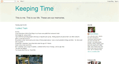 Desktop Screenshot of keeping-time.blogspot.com