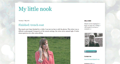 Desktop Screenshot of my-little-nook.blogspot.com