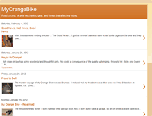 Tablet Screenshot of myorangebike.blogspot.com