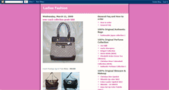 Desktop Screenshot of 4ladiesfashion.blogspot.com