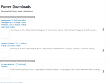 Tablet Screenshot of powerforce-downloads.blogspot.com