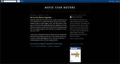Desktop Screenshot of moviestarmotors.blogspot.com