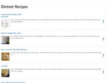 Tablet Screenshot of dietnet-recipes.blogspot.com