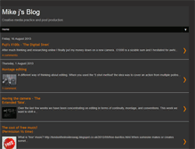 Tablet Screenshot of mikjohnston.blogspot.com