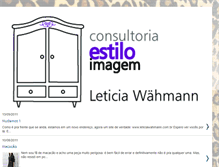 Tablet Screenshot of leticiawahmann.blogspot.com