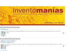 Tablet Screenshot of inventomanias.blogspot.com