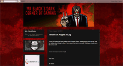 Desktop Screenshot of mrblacksdarkcorner.blogspot.com