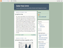 Tablet Screenshot of alaskanhusky.blogspot.com