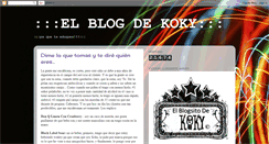 Desktop Screenshot of elblogsitodekoky.blogspot.com