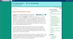 Desktop Screenshot of patdrummond.blogspot.com