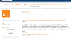 Desktop Screenshot of believeintomorrowchildrensfoundation.blogspot.com